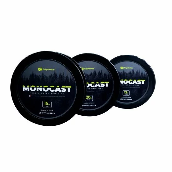 RidgeMonkey MonoCast Monofilament Main Line 0.30mm 1000m 3 RidgeMonkey MonoCast Monofilament Main Line 0.30mm 1000m – Image 3