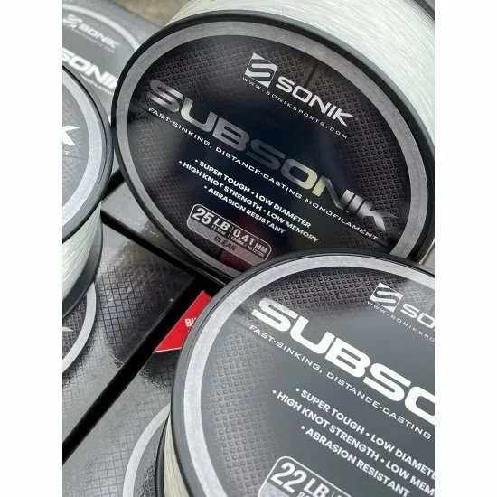 Sonik Subsonik Monofilament Clair 0.31mm 3000m 5 Sonik Subsonik Monofilament Clair 0.31mm 3000m – Image 5