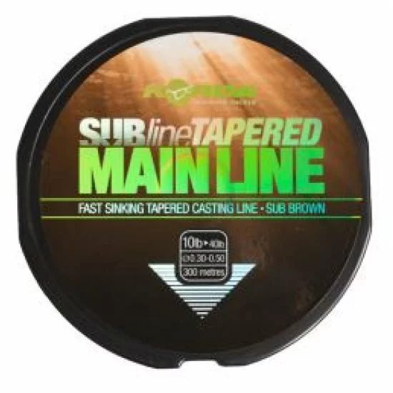Korda Subline Conique Mainline Marron 10lb 1 Korda Subline Conique Mainline Marron 10lb