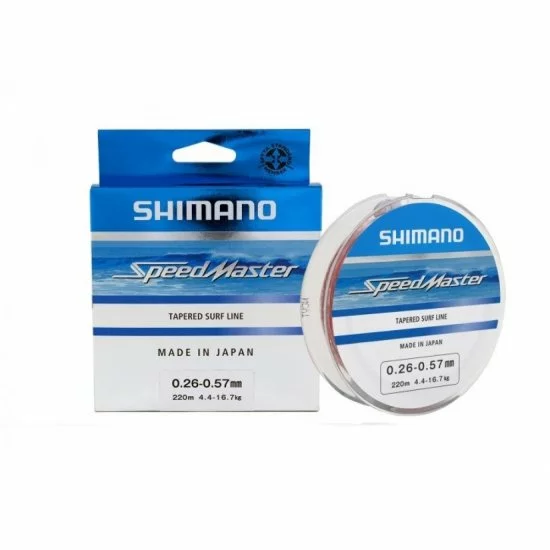 Shimano Line Speedmaster Surf Taper Ld 10x15m 0.20-0.57mm Clair 1 Shimano Line Speedmaster Surf Taper Ld 10x15m 0.20-0.57mm Clair