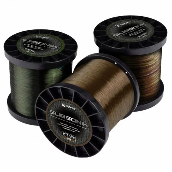 Sonik Subsonik Monofilament Camo 0.31mm 3000m 2 Sonik Subsonik Monofilament Camo 0.31mm 3000m – Image 2