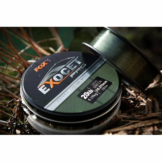 Fox Exocet Pro Monofilament Lo-Vis Vert 0.261mm 1000m 7 Fox Exocet Pro Monofilament Lo-Vis Vert 0.261mm 1000m – Image 7