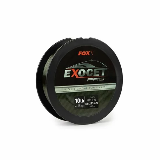 Fox Exocet Pro Monofilament Lo-Vis Vert 0.261mm 1000m 1 Fox Exocet Pro Monofilament Lo-Vis Vert 0.261mm 1000m